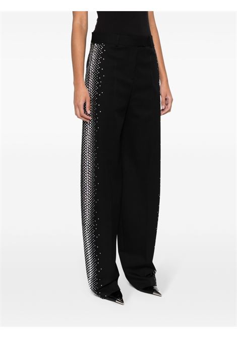 Black Jagger high-waist wide-leg trousers - women THE ATTICO | 241WCP43W046T065